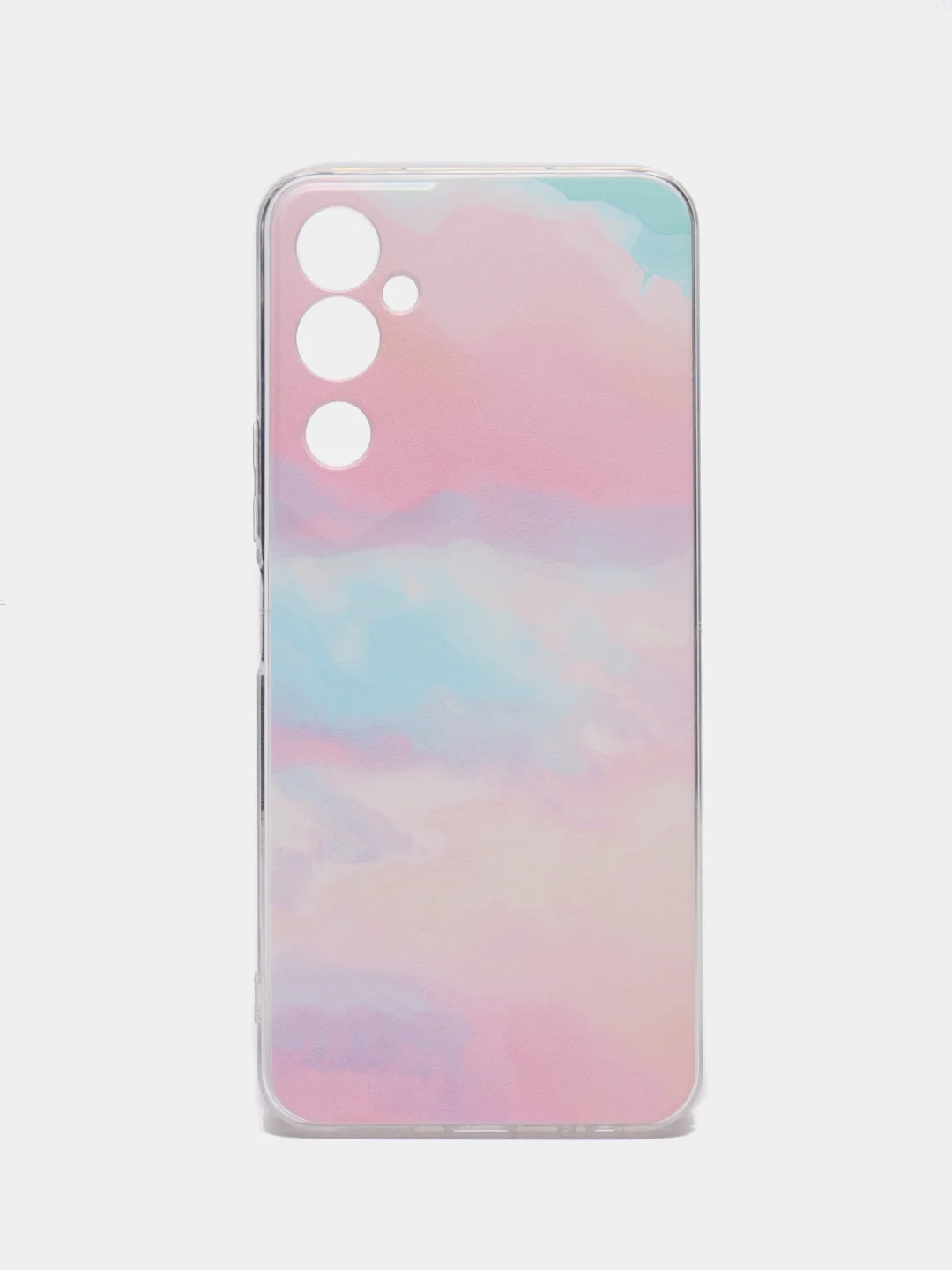 Пудровый силиконовый чехол на Tecno Pova Neo 2 (Текно Пова Нео 2)