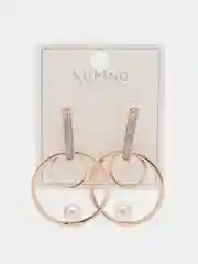 Золотой серьги Xuping, гипоаллергенный медицинский сплав