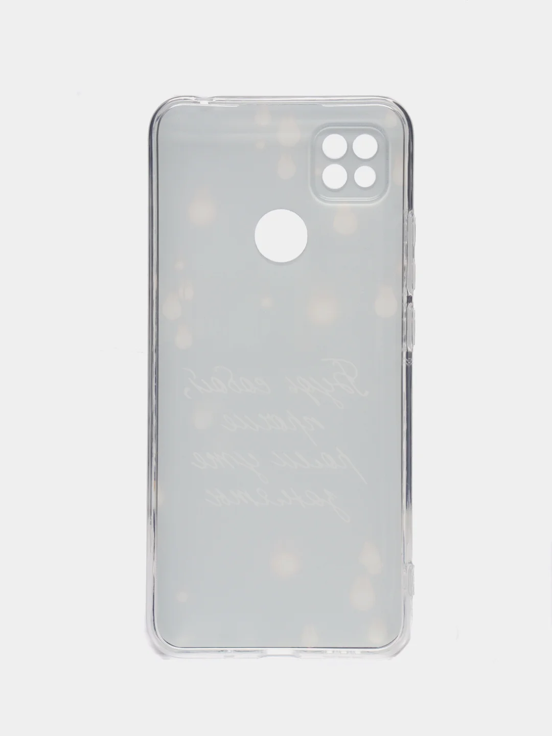 Серый силиконовый чехол на Xiaomi Redmi 9C (Сяоми Редми 9C)