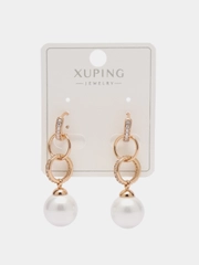 Серьги Xuping гипоаллергенные, медицинский сплав