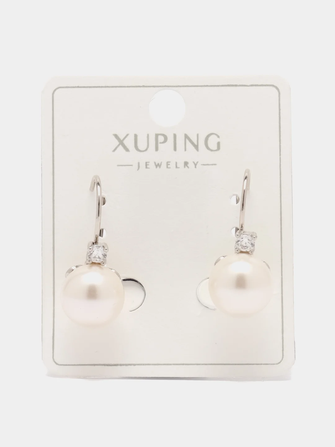 Серебряный серьги XUPING, гипоаллергенный медицинский сплав
