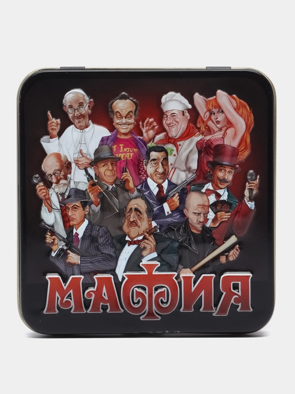 Игра настольная "Мафия", развлечения для детей и взрослых, на праздник, новый год