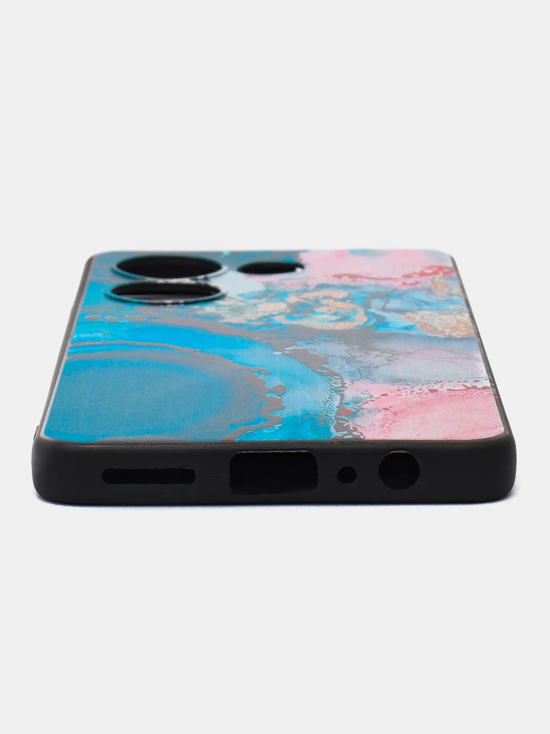Фуксия силиконовый чехол для Tecno Camon 20 Pro 4G, Camon 20 4G, с принтом, с рисунком