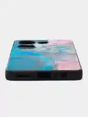 Фуксия силиконовый чехол для Tecno Camon 20 Pro 4G, Camon 20 4G, с принтом, с рисунком