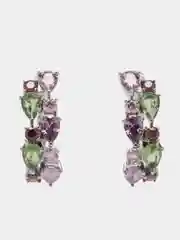 Серебряный серьги Xuping, гипоаллергенные, медицинский сплав
