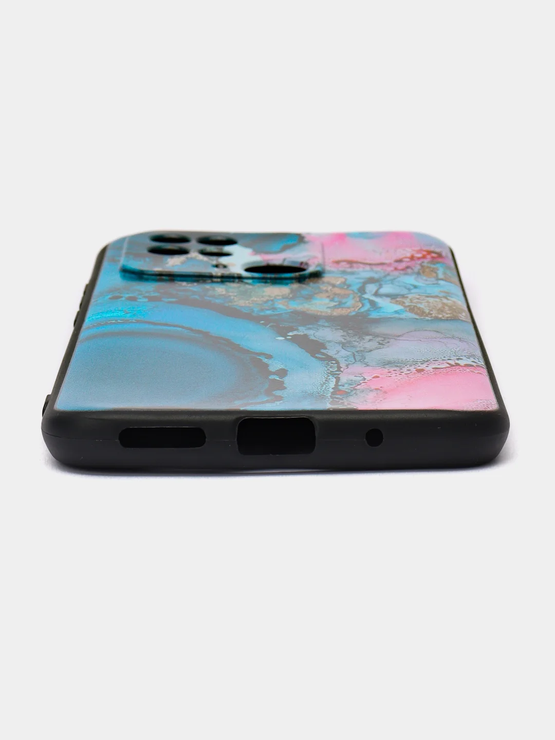 Фуксия силиконовый чехол для Xiaomi Redmi 10C, Poco C40, (Сяоми Редми 10С / Поко С40), с рисунком, с принтом
