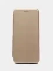 Золотой чехол книжка для Xiaomi Redmi Note 12 (Сяоми Редми Ноте 12)