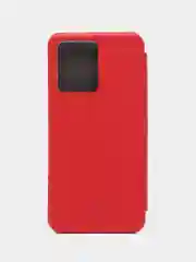 Красный чехол книжка для Xiaomi Redmi Note 12 (Сяоми Редми Ноте 12)