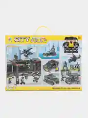 Конструктор 8 в 1 "Мобильный командный центр" из серии Police City S.W.A.T, 1102 деталей