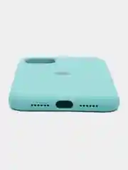 Бирюзовый чехол для iPhone 7/8/se 2020/X/XS/XR/11/12/13/14/15/Mini/Plus/Pro/Pro Max