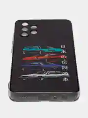 Хром силиконовый чехол на Samsung Galaxy A32 (Самсунг А 32)