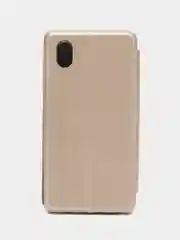 Золотой чехол-книжка для Samsung A01 Core