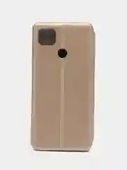 Золотой чехол-книжка для Xiaomi Redmi 9C