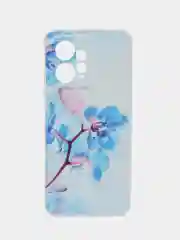 Лазурный силиконовый чехол для Xiaomi Redmi Note 12 4G (Сяоми Редми Ноут 12 4Г)
