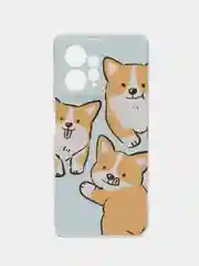 Светло-оранжевый силиконовый чехол для Xiaomi Redmi Note 12 4G (Сяоми Редми Ноут 12 4Г)