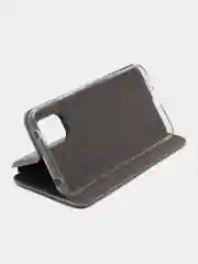 Серый чехол-книжка для Xiaomi Mi 10 Lite