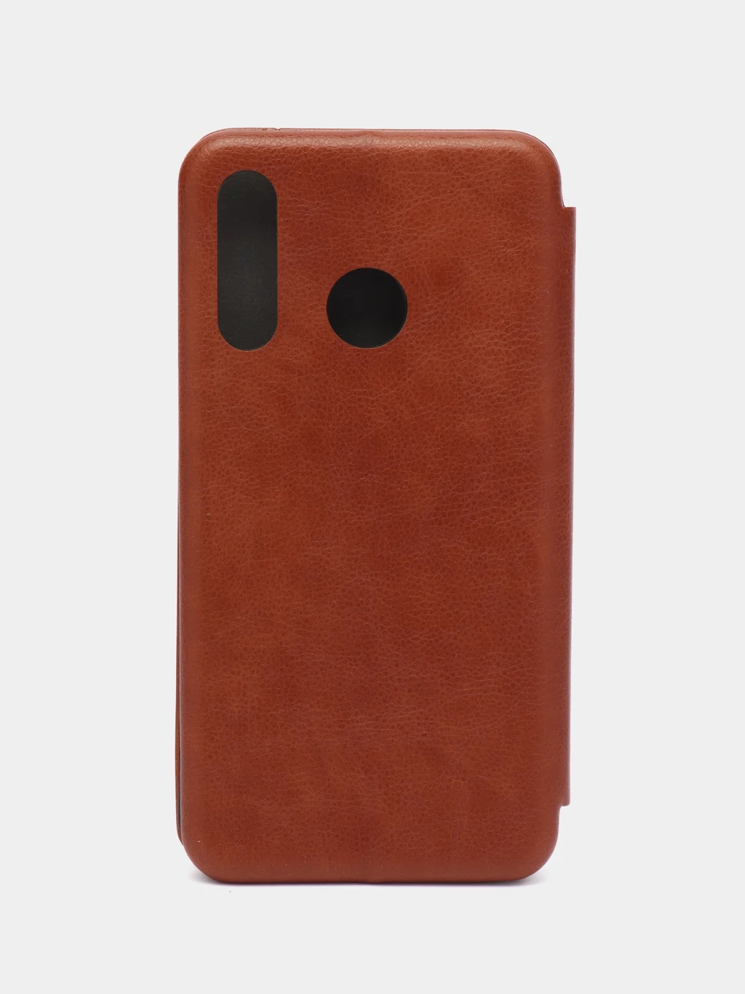 Коричневый чехол-книжка для Huawei P30 Lite