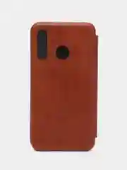 Коричневый чехол-книжка для Huawei P30 Lite