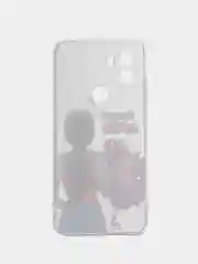 Сиреневый силиконовый чехол на Xiaomi Redmi A1+/Redmi A2+/Poco C51/C50 (Редми A1 Плюс/Редми А2 Плюс)