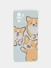 Светло-оранжевый чехол для Xiaomi Redmi Note 10/Note 10S/Poco M5s (Сяоми Редми Нот 10/Нот 10с/Поко M5с)