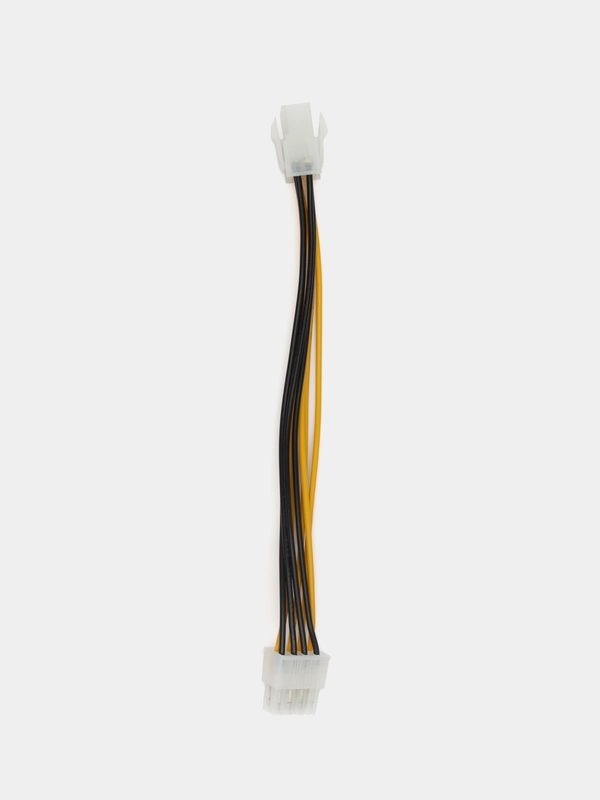 Кабель питания для процессоров CPU ATX 12V 4pin - EPS12V 8pin, 0,2 м, 18AWG P4, переходник