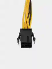 Переходник 6 пин на 8 пин PCIE, 2 х 6 + 2 pin, кабель питания для видеокарт