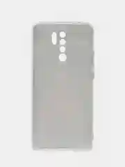 Коричневый силиконовый чехол для Xiaomi Redmi 9 (Сяоми Редми 9)
