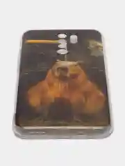 Коричневый силиконовый чехол для Xiaomi Redmi 9 (Сяоми Редми 9)