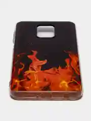 Оранжевый силиконовый чехол для Xiaomi Redmi Note 9S/Note 9 Pro (Сяоми Редми Нот 9С/Нот 9 Про)