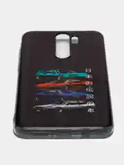 Хром силиконовый чехол на Xiaomi Redmi Note 8 Pro (Сяоми Редми Нот 8 Про)