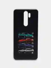 Хром силиконовый чехол на Xiaomi Redmi Note 8 Pro (Сяоми Редми Нот 8 Про)