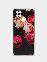 Кораллово-розовый силиконовый чехол на Xiaomi Redmi 10C (Сяоми Редми 10С)