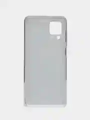 Черный силиконовый чехол на Samsung Galaxy A12 / M12 (Самсунг А12 / М12)