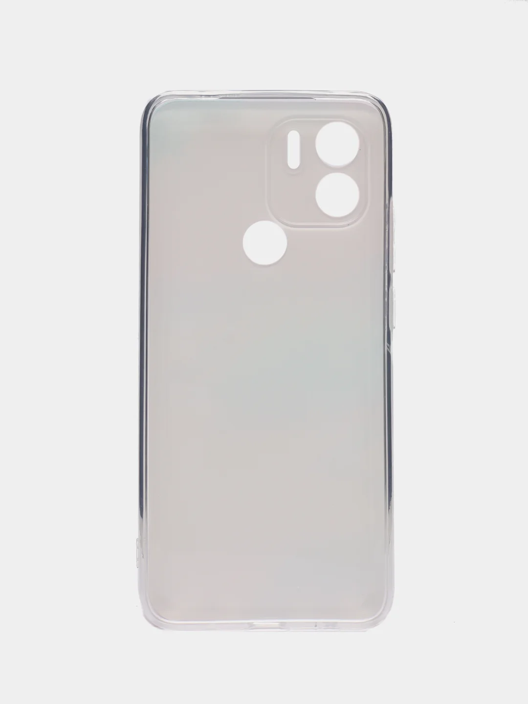 Пудровый силиконовый чехол на Xiaomi Redmi A1+/Redmi A2+/Poco C51/C50 (Редми A1 Плюс/Редми А2 Плюс)