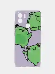 Лавандовый силиконовый чехол на Xiaomi Redmi A1+/Redmi A2+/Poco C51/C50 (Редми A1 Плюс/Редми А2 Плюс)