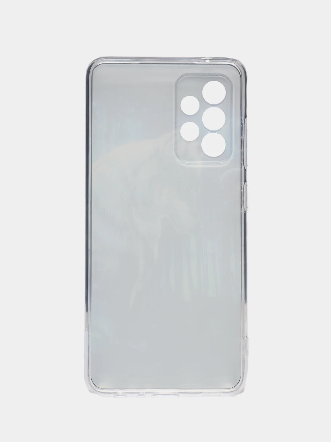 Синий силиконовый чехол на Samsung Galaxy A52/A52s (Самсунг А52/A52s)