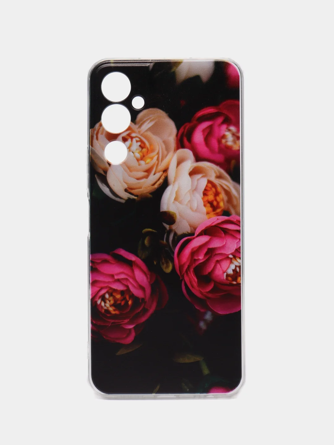 Кораллово-розовый силиконовый чехол на Tecno Pova Neo 2 (Текно Пова Нео 2)