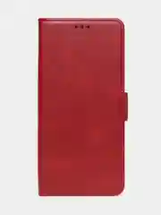 Красный чехол-книжка GQ Lite для Oppo A58 из высококачественной кожи