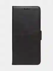 Черный чехол-книжка GQ Lite для Oppo A58 из высококачественной кожи