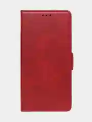 Красный чехол-книжка GQ Lite для Oppo A78 из высококачественной кожи