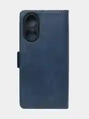Синий чехол-книжка GQ Lite для Oppo A78 из высококачественной кожи