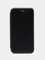 Черный чехол-книжка с карточкой для Xiaomi Redmi Note 6 Pro