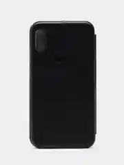 Черный чехол-книжка с карточкой для Xiaomi Redmi Note 6 Pro