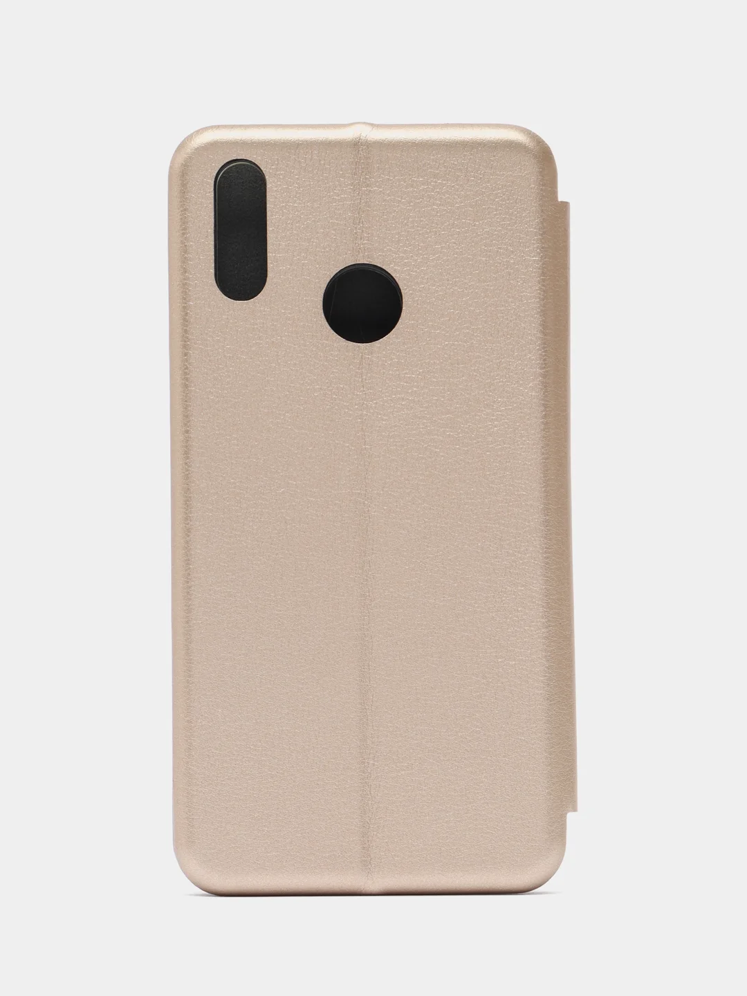 Золотой чехол книжка, с карточкой для Huawei Psmart 2019