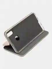 Золотой чехол книжка, с карточкой для Huawei Psmart 2019