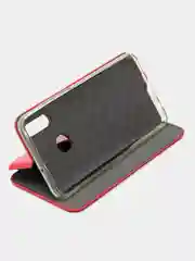 Золотой чехол книжка, с карточкой для Huawei Psmart 2019