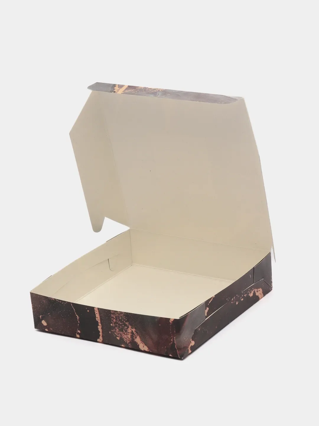Золотой подарочная коробка ,складная  14 *14 *3,5 см