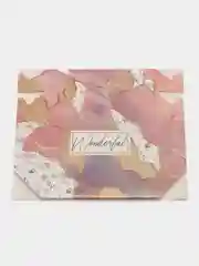 Пудровый подарочная коробка ,складная  14 *14 *3,5 см