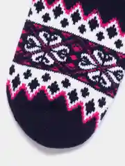 Кораллово-розовый женские шерстяные носки