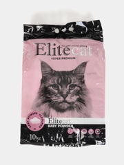 Наполнитель комкующийся с ароматом детской пудры Elitecat "Baby Powder", 11,4 л / 10 кг